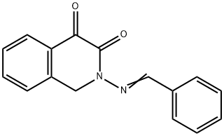 2-(苄亚甲氨基)-1,2-二氢异喹啉-3,4-二酮, 1432075-70-1, 结构式