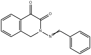 (E)-2-(ベンジリデンアミノ)-1,2-ジヒドロイソキノリン-3,4-ジオン price.