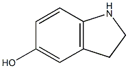 2,3-Dihydro-1H-indol-5-ol,,结构式