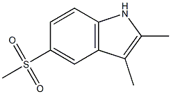 5-Methanesulfonyl-2,3-diMethyl-1H-indole Structure