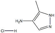 5-Methyl-1H-pyrazol-4-ylaMine hydrochloride Struktur
