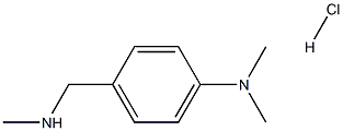 N-甲基-4-(二甲氨基)苄胺盐酸盐,1158441-78-1,结构式