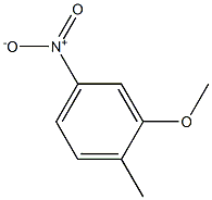 2-Methyl-5-nitroanisole Structure