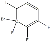 3-broMo-4-iodo benzenyltrifluoride Structure