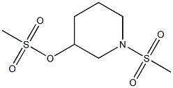 1-(Methylsulfonyl)piperidin-3-yl Methanesulfonate Structure