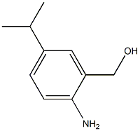 (2-aMino-5-isopropylphenyl)Methanol 结构式