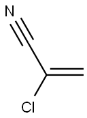 2-Chloroacrylonitrile Solution 结构式