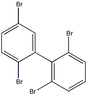 2.2'.5'.6-Tetrabromobiphenyl Solution,,结构式