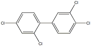 2.3'.4.4'-Tetrachlorobiphenyl Solution 化学構造式