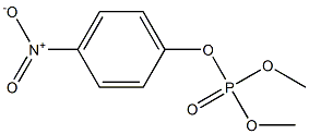 Dimethyl-p-nitrophenylphosphate Solution,,结构式