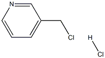 3-Picolyl chloride hydrochloride Solution 化学構造式