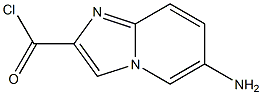 6-aMinoiMidazo[1,2-a]pyridine-2-carbonyl chloride,,结构式