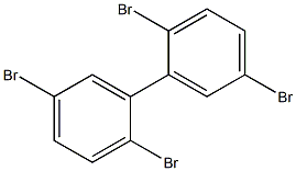 2,2',5,5'-Tetrabromobiphenyl 100 μg/mL in Hexane 结构式