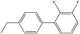 2,3-Difluoro-4'-ethylbiphenyl Structure
