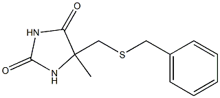 5-[(BENZYLSULFANYL)METHYL]-5-METHYL-2,4-IMIDAZOLIDINEDIONE|