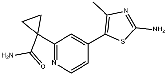 1-(4-(2-aMino-4-Methylthiazol-5-yl)pyridin-2-yl)cyclopropanecarboxaMide|