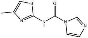 N-(4-Methylthiazol-2-yl)-1H-iMidazole-1-carboxaMide Struktur
