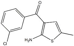 (2-aMino-5-Methylthiophen-3-yl)(3-chlorophenyl)Methanone