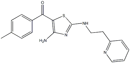 (4-aMino-2-((2-(pyridin-2-yl)ethyl)aMino)thiazol-5-yl)(p-tolyl)Methanone