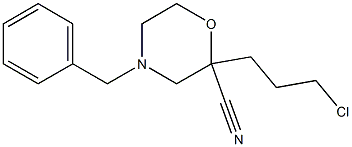 1823475-67-7 4-benzyl-2-(3-chloropropyl)Morpholine-2-carbonitrile