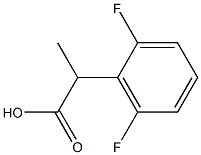 2-(2,6-二氟苯基)苯丙酸, , 结构式