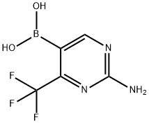 2-aMino-4-(trifluoroMethyl)pyriMidin-5-ylboronic acid|2-氨基-4-(三氟甲基)嘧啶-5-基硼酸