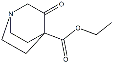 3-Oxo-1-aza-bicyclo[2.2.2]octane-4-carboxylic acid ethyl ester