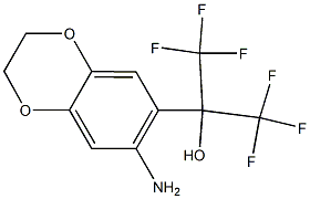 2-(7-aMino-2,3-dihydrobenzo[b][1,4]dioxin-6-yl)-1,1,1,3,3,3-hexafluoropropan-2-ol|