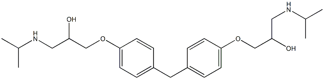 比索洛尔杂质C, , 结构式