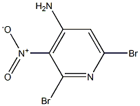 2,6-DibroMo-3-nitropyridin-4-aMine Struktur
