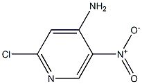 2-Chloro-5-nitro-4-pyridinaMine Struktur