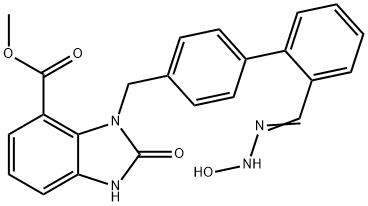 (Z)-Methyl 3-((2'-(N'-hydroxycarbaMiMidoyl)biphenyl-4-yl)Methyl)-2-oxo-2,3-dihydro-1H-benzo[d]iMidazole-4-carboxylate