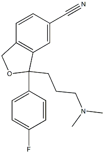 1-[3-(diMethylaMino)propyl]-1-(4-fluorophenyl)-1,3-dihydro-6-isobenzofuran-carbonitrile