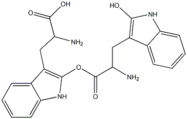 2-Hydroxy-DL-tryptophan 2-Hydroxy-DL-tryptophan,,结构式