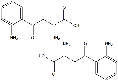 DL-Kynurenine DL-Kynurenine,,结构式