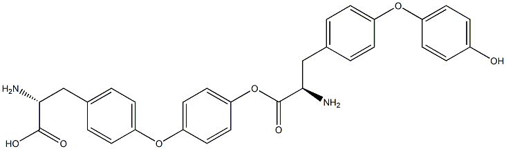 D-Thyronine D-Thyronine Struktur