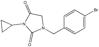 1-(4-broMobenzyl)-3-cyclopropyliMidazolidine-2,4-dione|