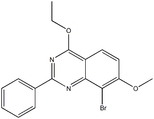 8-broMo-4-ethoxy-7-Methoxy-2-phenylquinazoline|