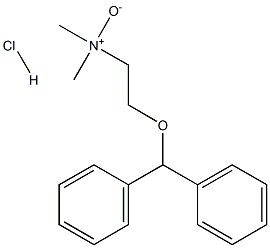 diphenhydraMine-N-oxide hydrochloride 化学構造式