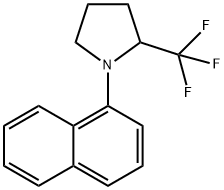 1-(Naphthalen-1-yl)-2-(trifluoroMethyl)pyrrolidine,1416374-52-1,结构式