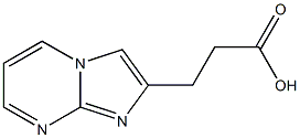 3-IMidazo[1,2-a]pyriMidin-2-yl-propionic acid Structure