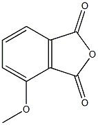 4-Methoxyisobenzofuran-1,3-dione 化学構造式