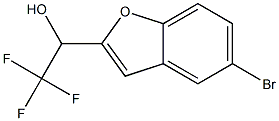 1-(5-broMobenzofuran-2-yl)-2,2,2-trifluoroethanol|