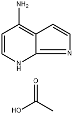 4-AMino-1H-pyrrolo[2,3-b]pyridine acetate|4-氨基-7-氮杂吲哚醋酸盐