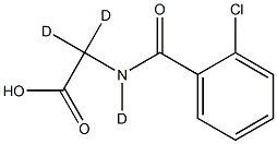 o-Chlorohippuric Acid-d3