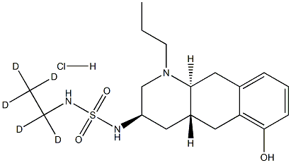 N-(Ethyl-d5)-N'-[(3R,4aR,10aS)-1,2,3,4,4a,5,10,10a-Octahydro-6-hydroxy-1-propylbenzo[g]quinolin-3-yl]sulfaMide Hydrochloride