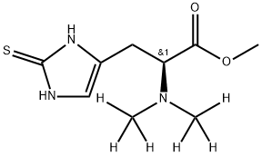 N-DESMETHYL L-ERGOTHIONEINE-D6 METHYL ESTER,1795785-97-5,结构式