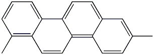 1,8-DiMethylchrysene Structure