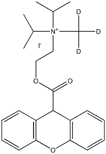 Propantheline-d3 Iodide,,结构式