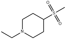 1-乙基-4-(甲基磺酰基)哌啶, 1415562-90-1, 结构式